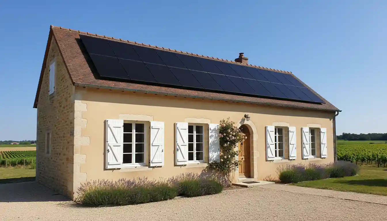 Installation de Panneaux Solaires à Bruges, Labarde
