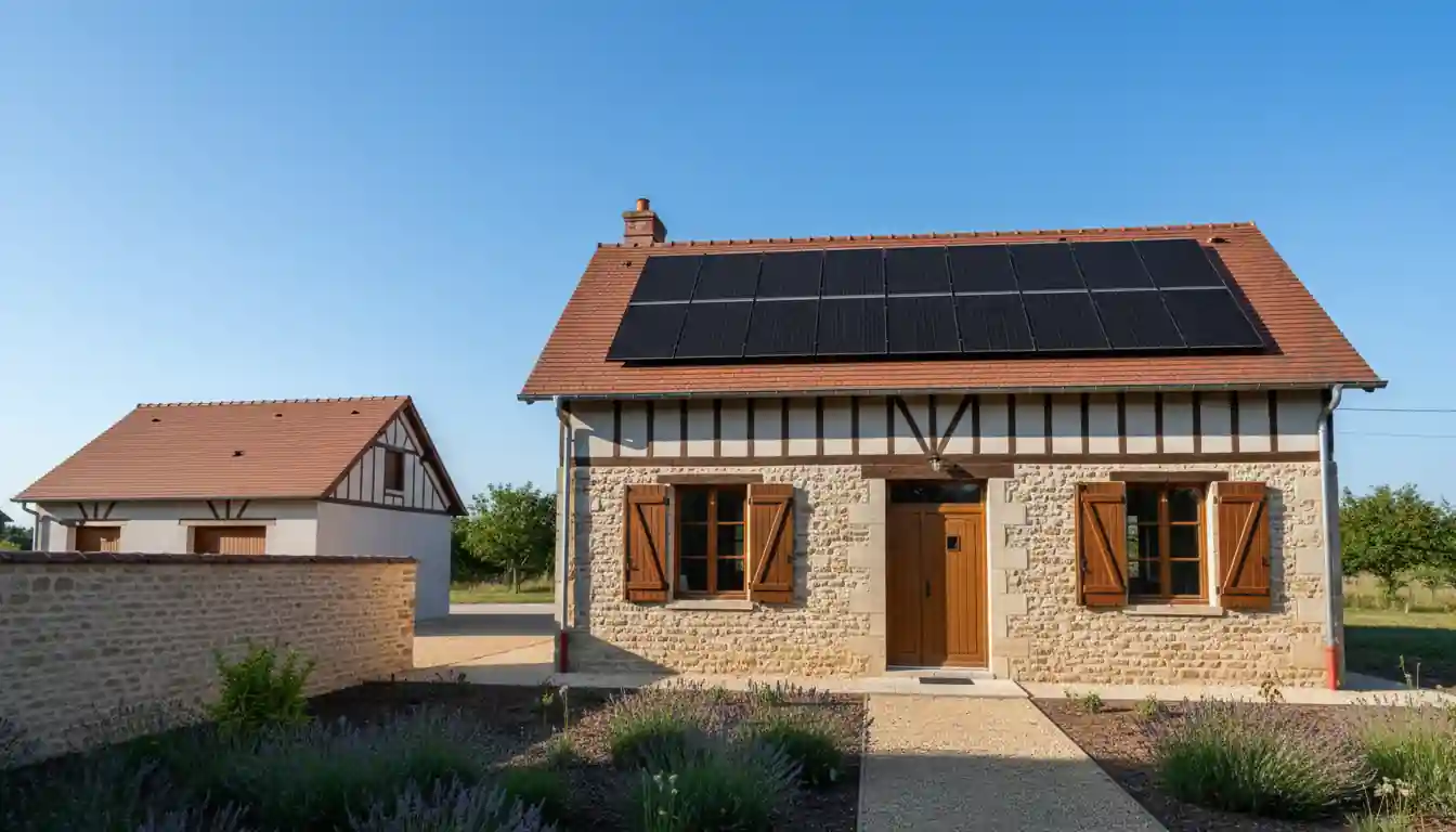 Installation de Panneaux Solaires à Bruges, Le Petit Motey